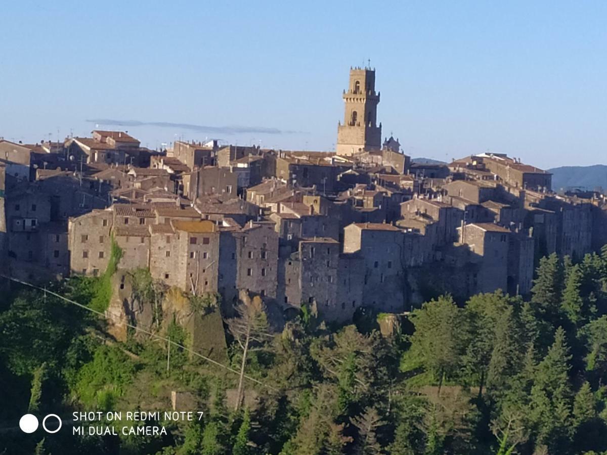 Mozzafiato Pitigliano Apartamento Exterior foto