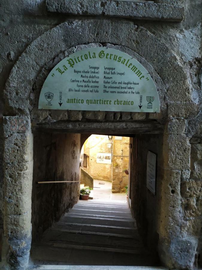 Mozzafiato Pitigliano Apartamento Exterior foto